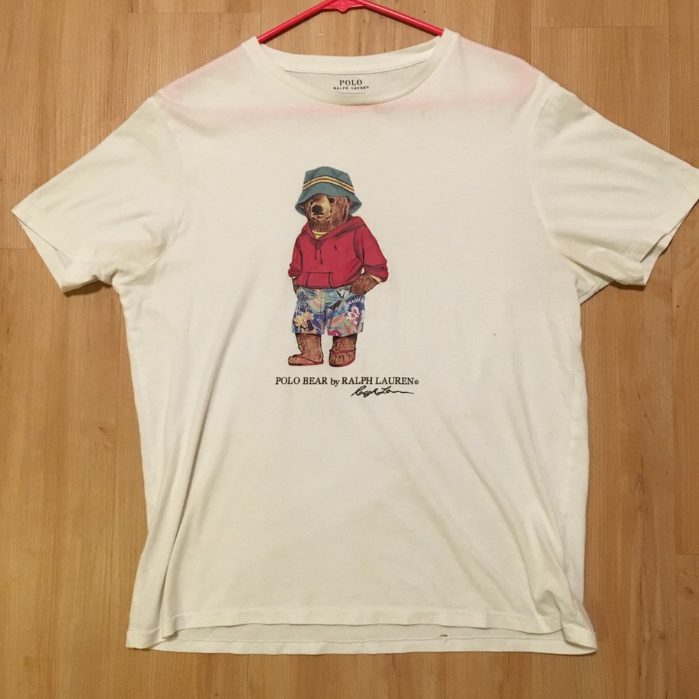 Men’s Polo Bear T-Shirt - Large
